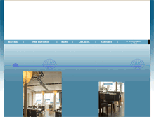 Tablet Screenshot of labonnetable-restaurant.com